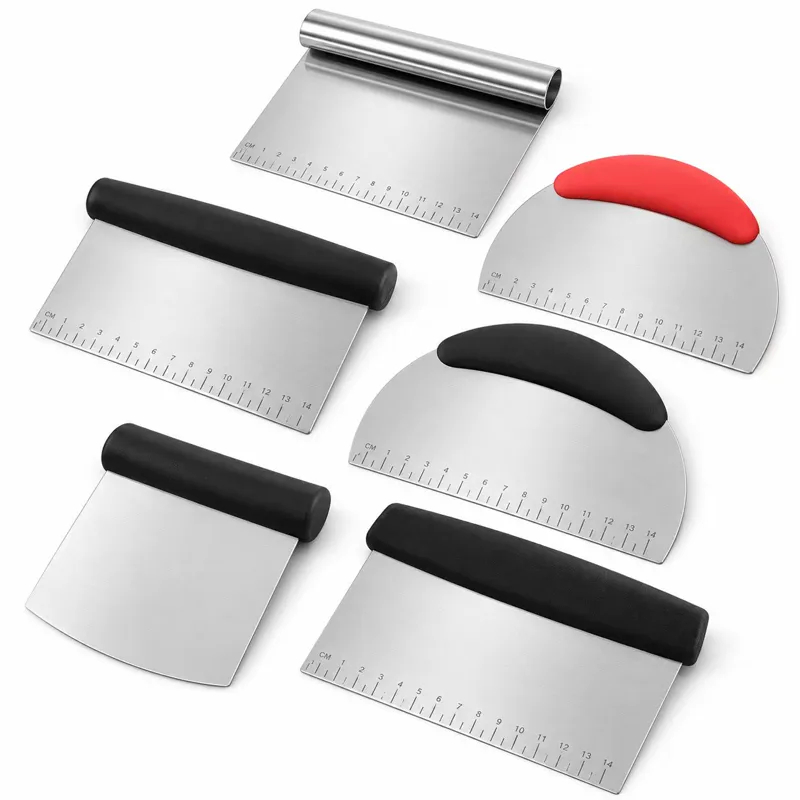 Stainless Steel Dough Cutter Bench Scrapers