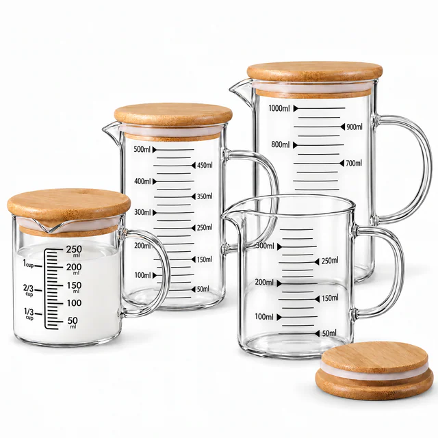 Borosilicate Glass Measuring Jug