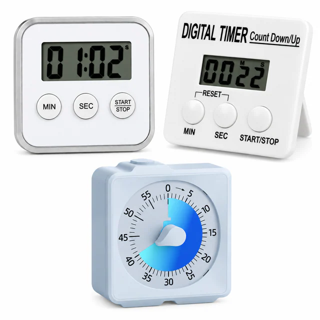 Plastic Digital Kitchen Timer