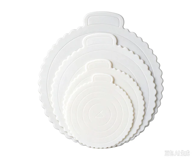 Plastic Mini Cake Boards / Dessert Boards, ABS